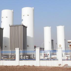 Standing Cryogenic Storage Tank 